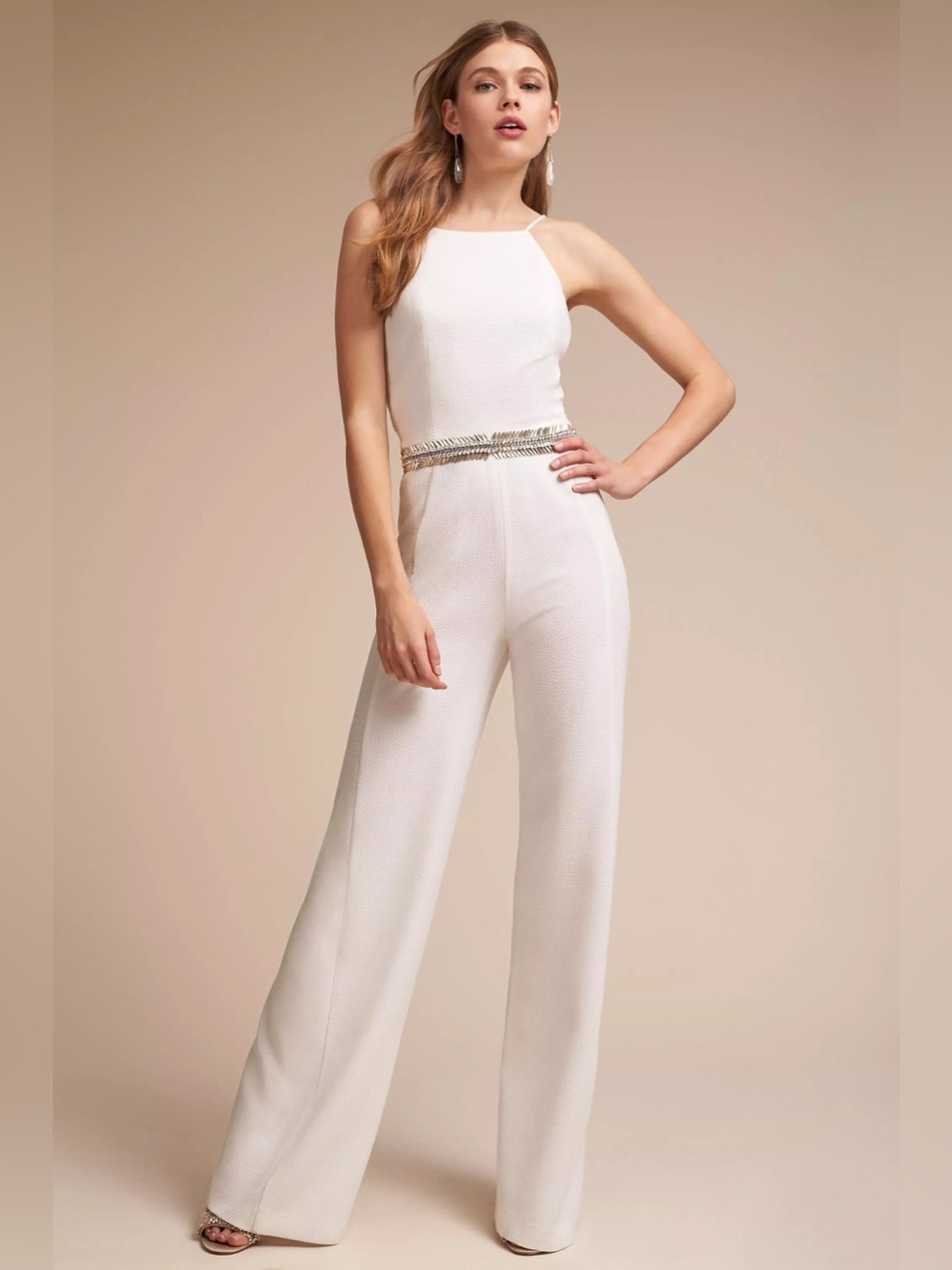 Anthropologie x Black Halo Regent Jumpsuit Sz 6 NWT
